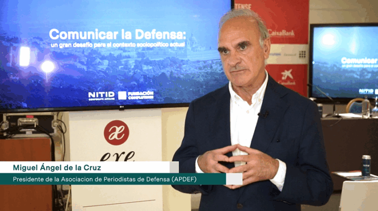 Miguel Ángel de la Cruz: “El principal reto que tenemos los periodistas es acceder a las fuentes de información”
